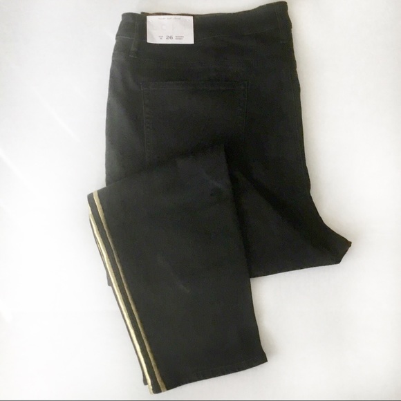 NWT Loft Plus modern skinny with gold details - Picture 4 of 8